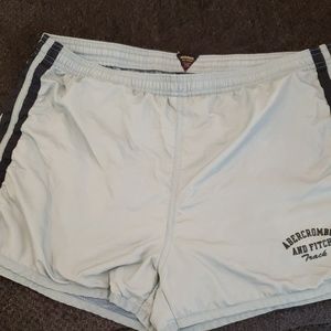 Abercrombie gym issue track swim shorts